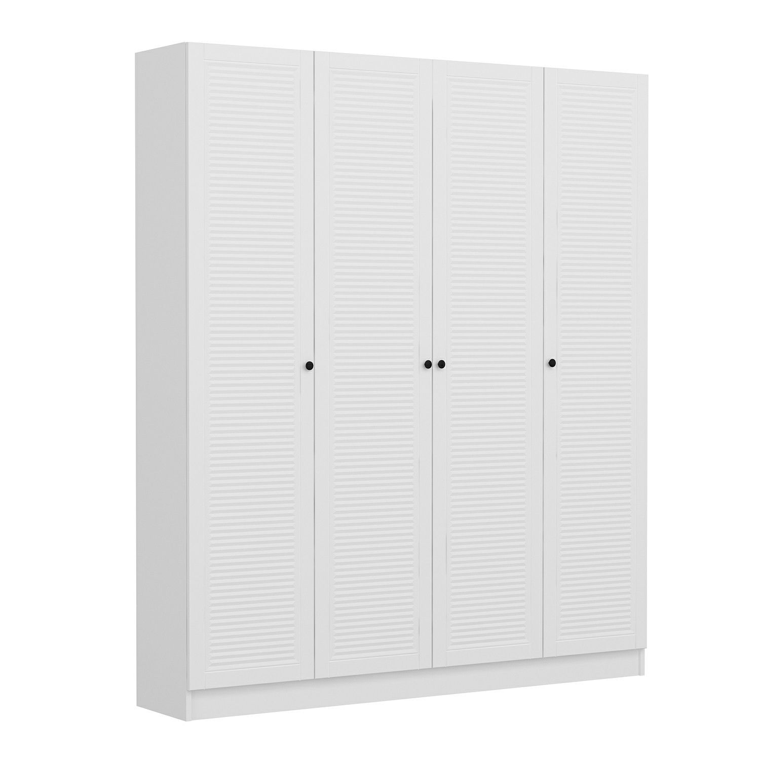 Minar Kale 210 Cm 4 Kapaklı 2B Raf Portmanto Byz Mbr Panjur Byz