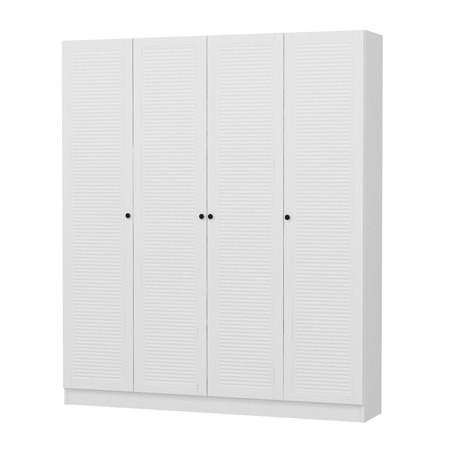 Minar Kale 210 Cm 4 Kapaklı 2B Raf Portmanto Byz Mbr Panjur Byz