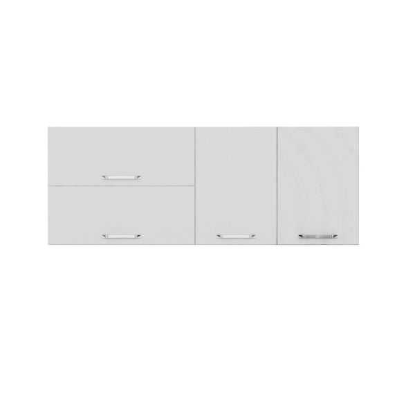 Minar 190 Cm Mutfak Dolabı Beyaz 190-B2-Üst Modül