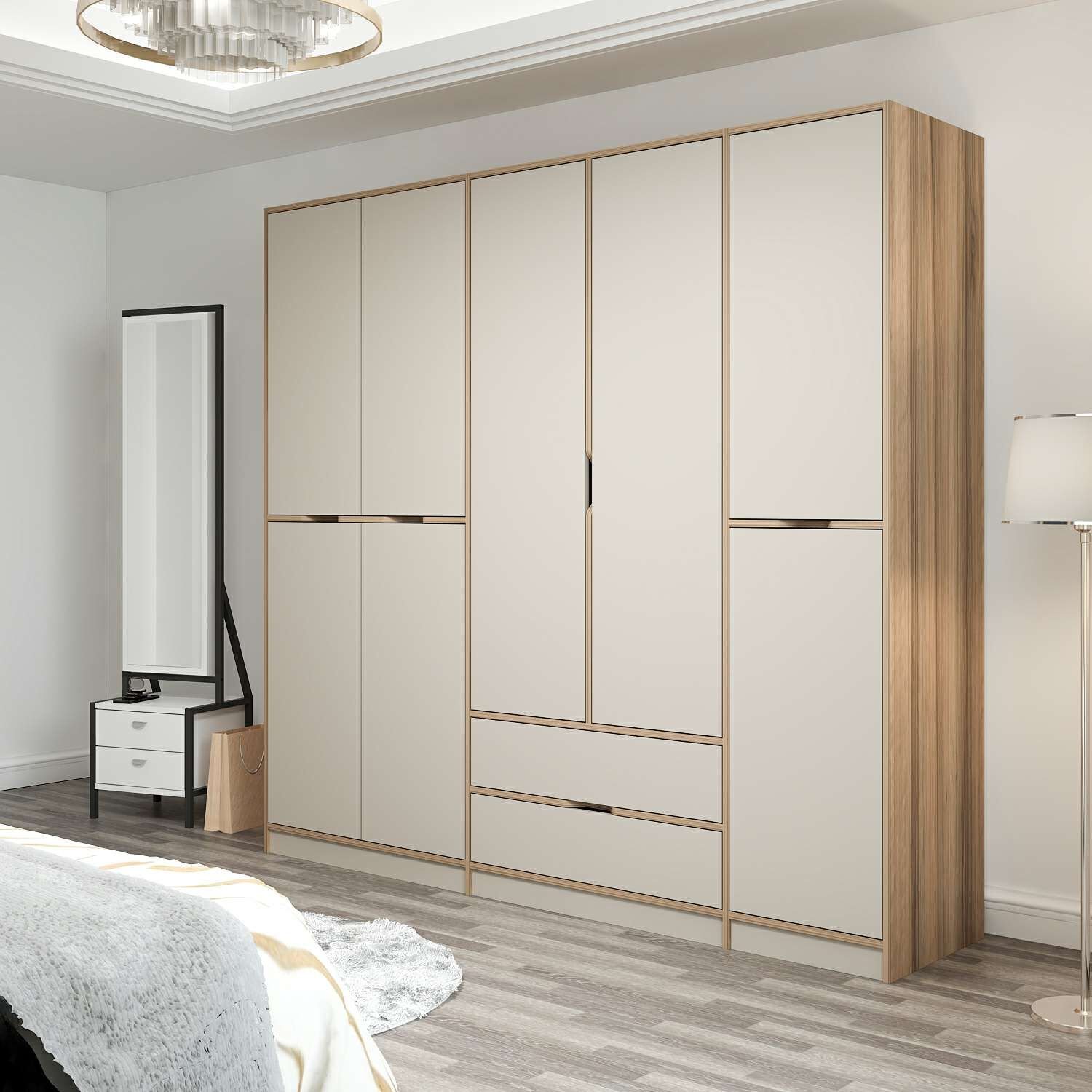 Elina 5 Kapaklı Dolap - Dore/Kumtaşı