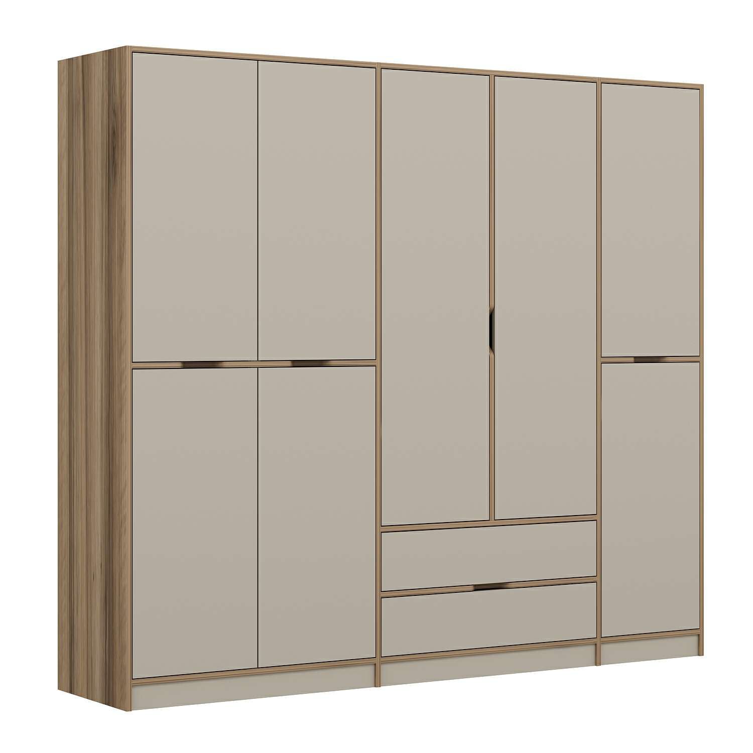 Elina 5 Kapaklı Dolap - Dore/Kumtaşı