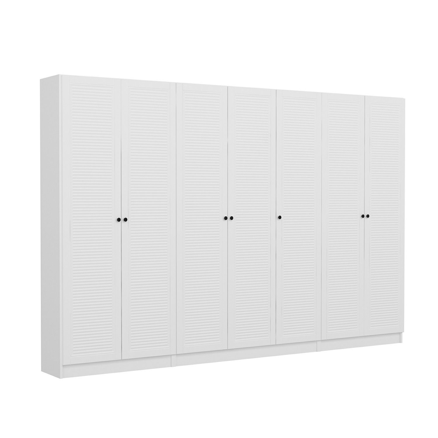 Minar Kale 210 Cm 7 Kapaklı 5B Raf Portmanto Byz Mbr Panjur Byz