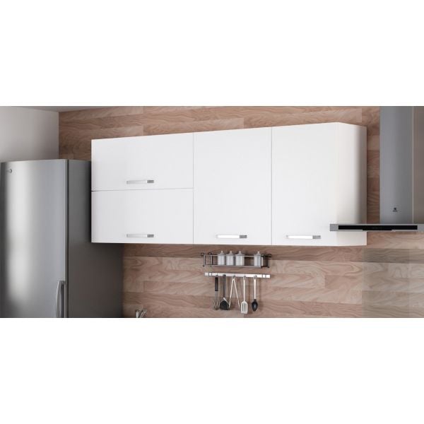 Minar 195 Cm Mutfak Dolabı Beyaz 195-B2-Üst Modül