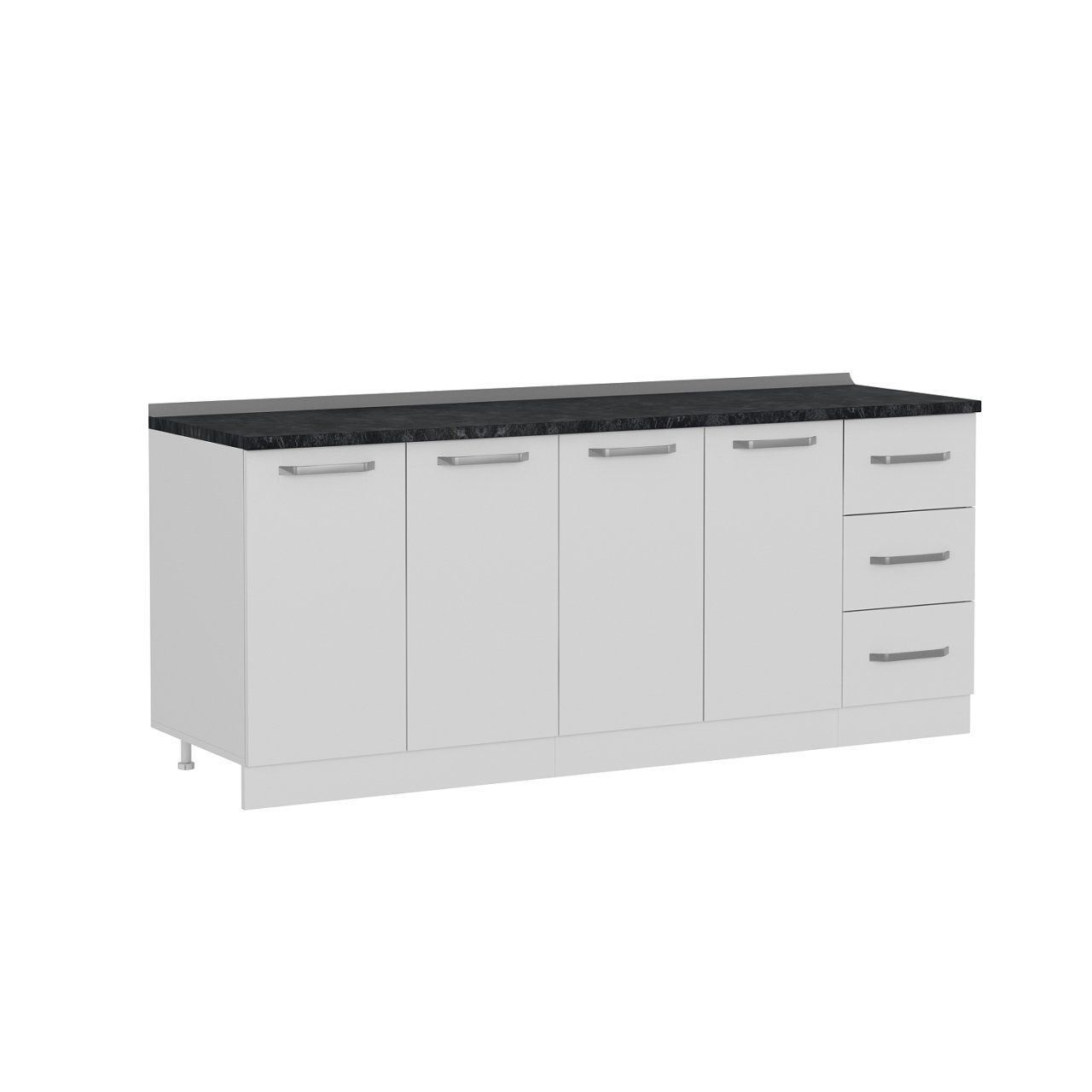 Minar 200 Cm Mutfak Dolabı Beyaz 200-B1 -Alt Modül