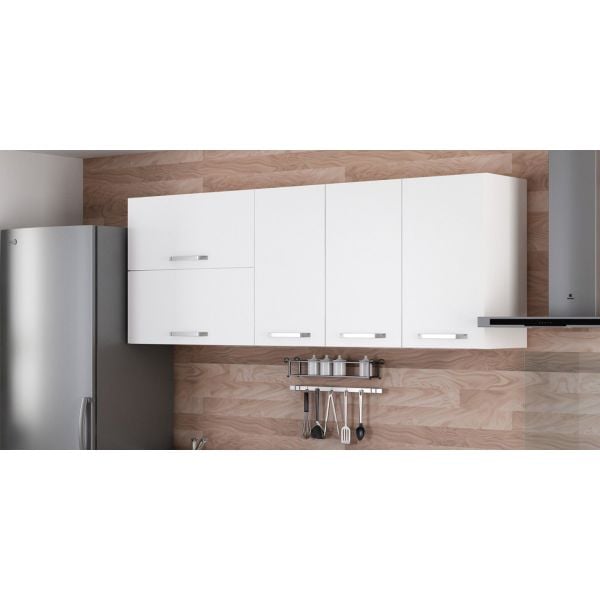 Minar 200 Cm Mutfak Dolabı Beyaz 200-B1-Üst Modül