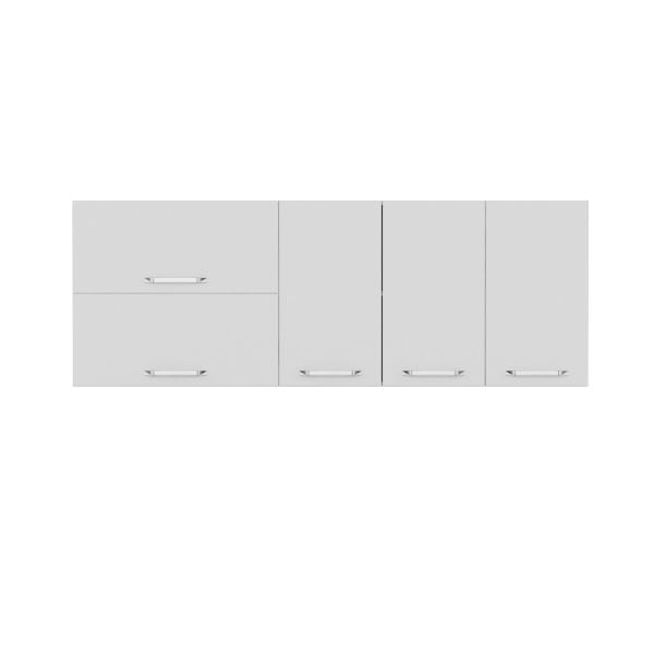 Minar 200 Cm Mutfak Dolabı Beyaz 200-B1-Üst Modül