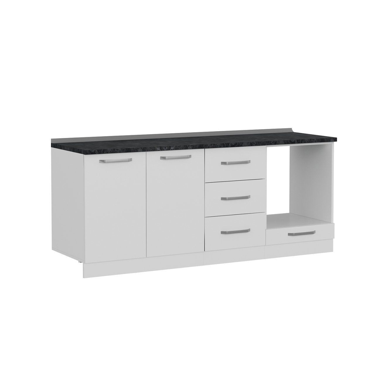 Minar 200 Cm Mutfak Dolabı Beyaz 200-B3-Alt Modül