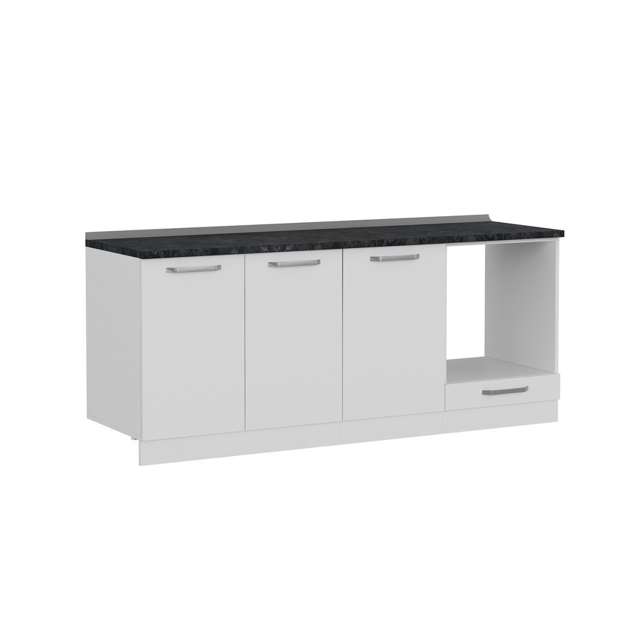 Minar 200 Cm Mutfak Dolabı Beyaz 200-B6-Alt Modül