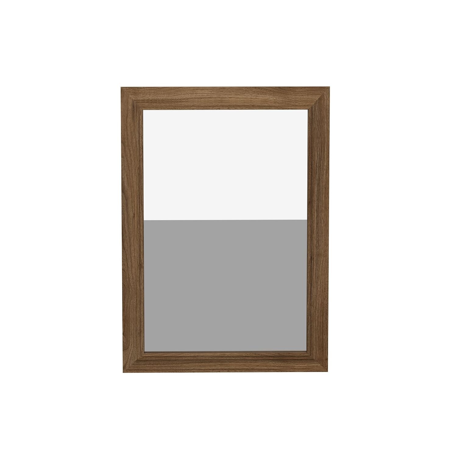 Retro Ayna Pano - Rahle Ceviz