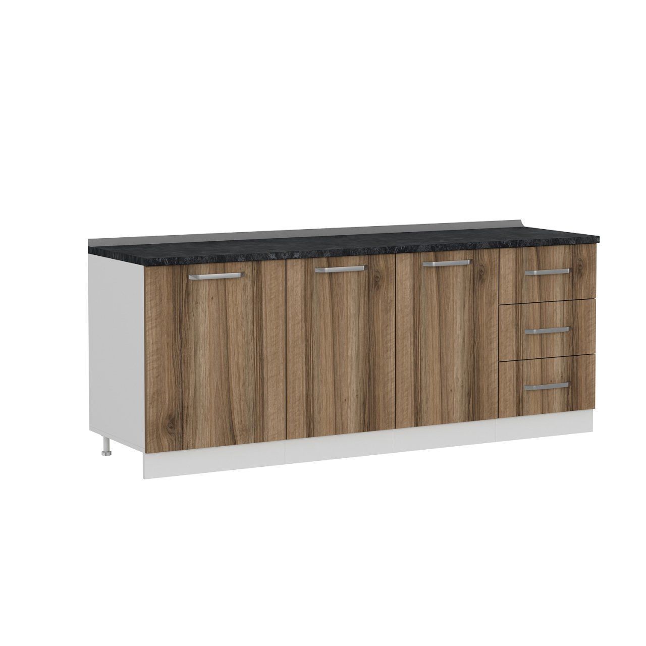 Minar 210 Cm Mutfak Dolabı Beyaz Dore 210-D1-Alt Modül