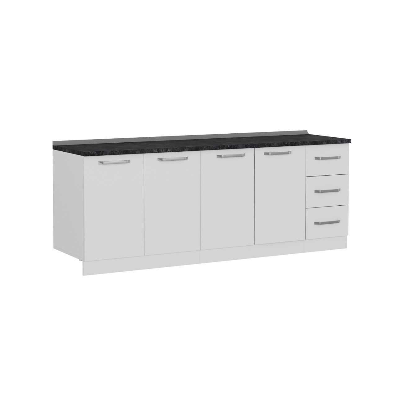 Minar 220 Cm Mutfak Dolabı Beyaz 220-B3-Alt Modül