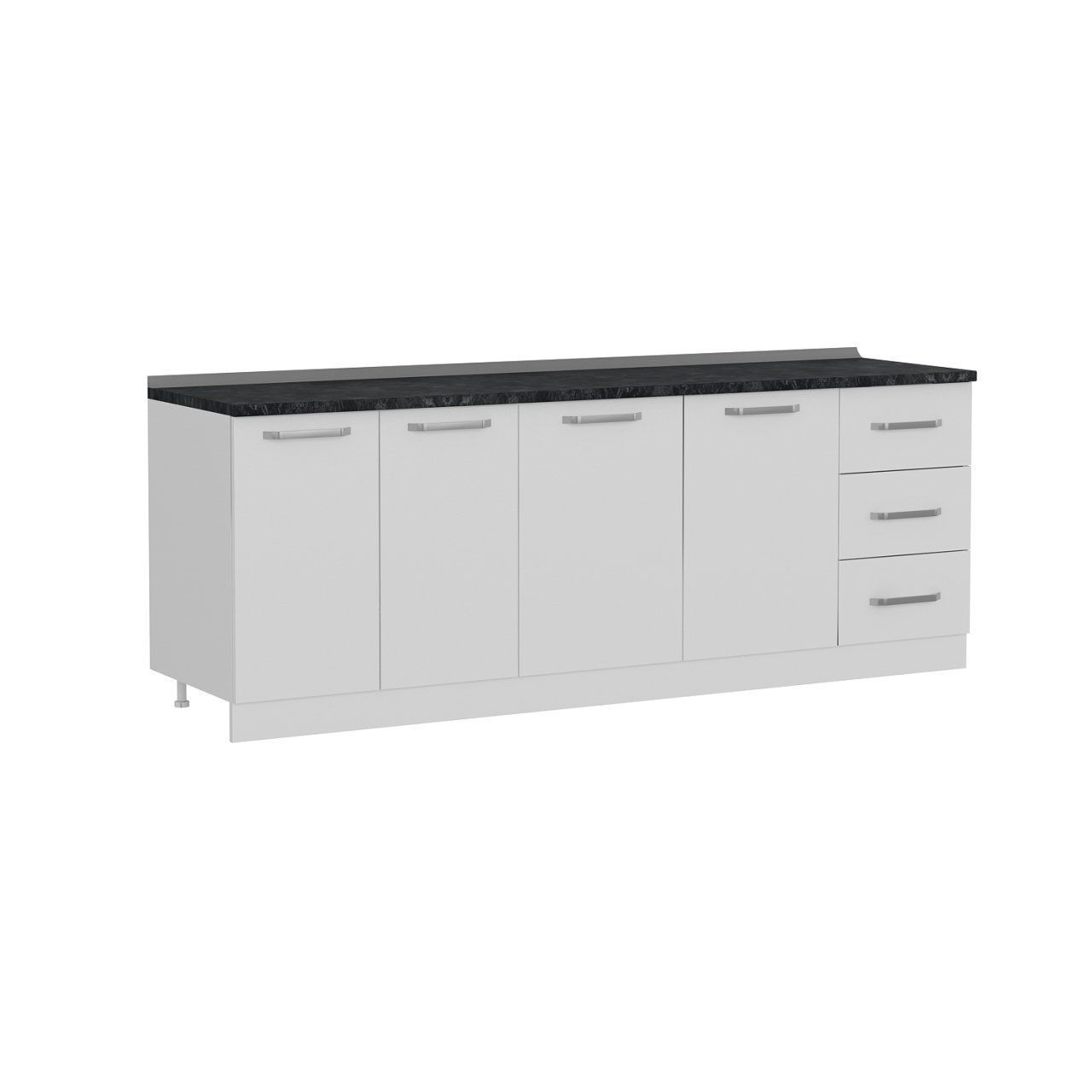 Minar 225 Cm Mutfak Dolabı Beyaz 225-B1-Alt Modül