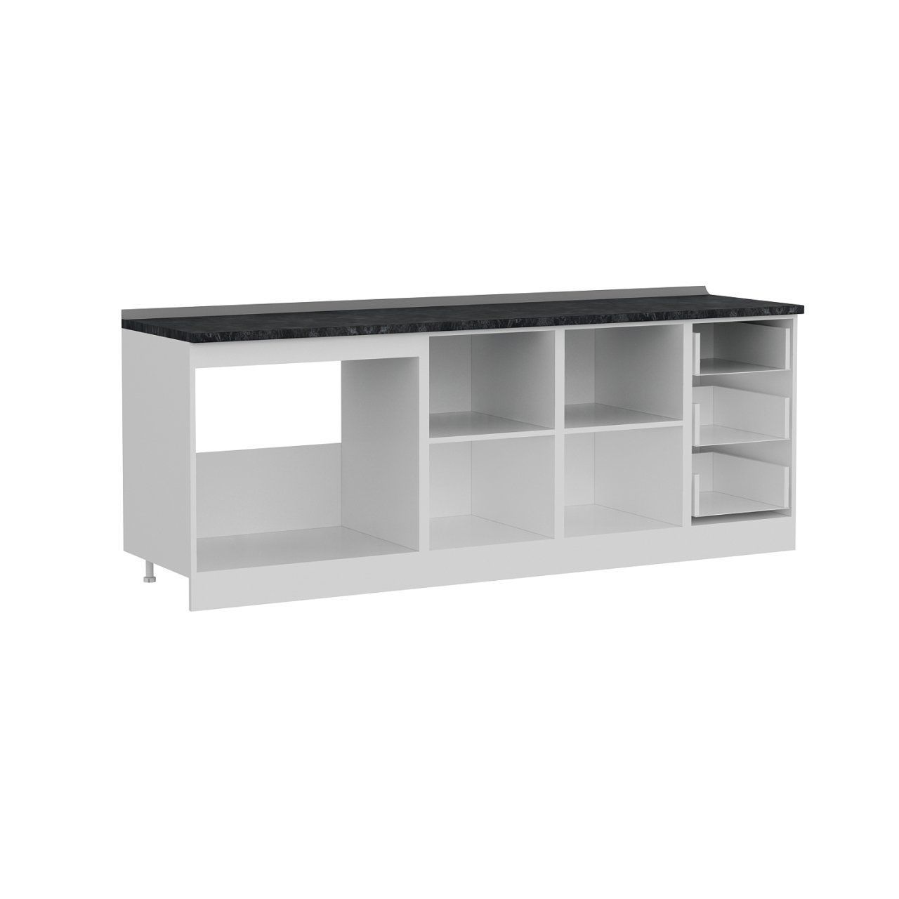 Minar 225 Cm Mutfak Dolabı Beyaz 225-B1-Alt Modül