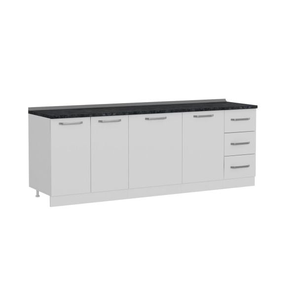 Minar 230 Cm Mutfak Dolabı Beyaz 230-B1-Alt Modül