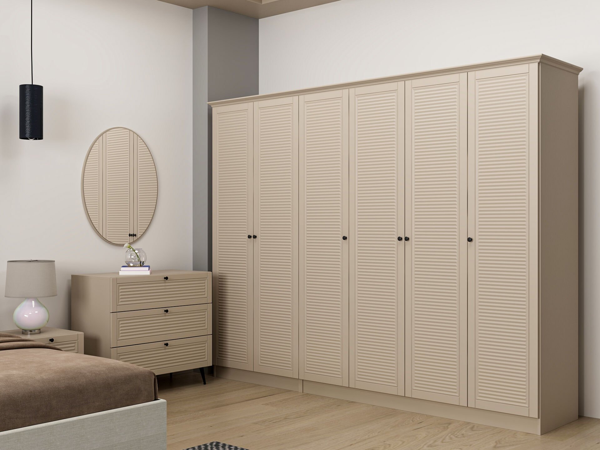 Pandora Yatak Odası Takımı - Kumtaşı