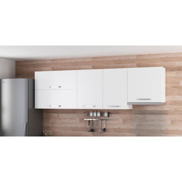 Minar 245 Cm Mutfak Dolabı Beyaz 245-B5-Üst Modül