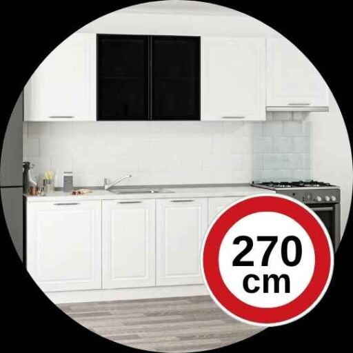 270 Cm Hazır Mutfak Dolabı