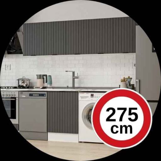 275 Cm Hazır Mutfak Dolabı