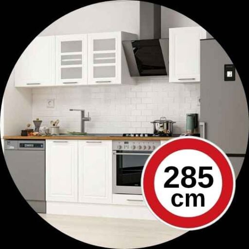 285 Cm Hazır Mutfak Dolabı