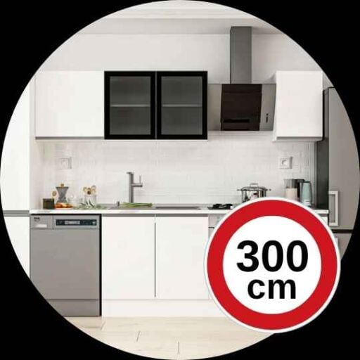 300 Cm Hazır Mutfak Dolabı