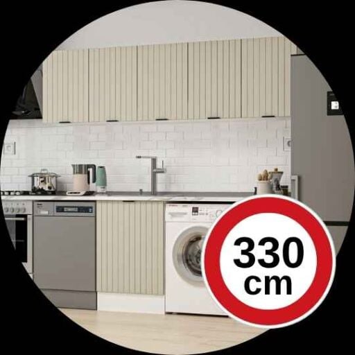 330 Cm Hazır Mutfak Dolabı