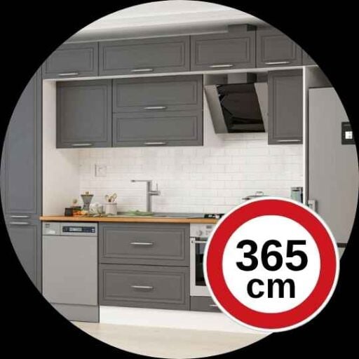 365 Cm Hazır Mutfak Dolabı