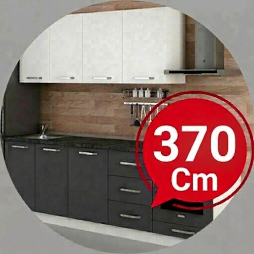 370 Cm Hazır Mutfak Dolabı