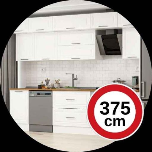 375 Cm Hazır Mutfak Dolabı