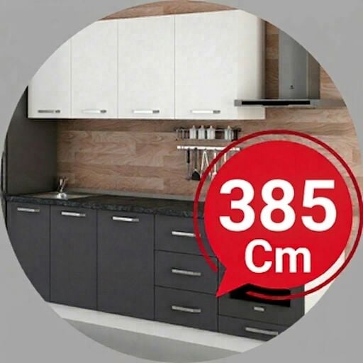 385 Cm Hazır Mutfak Dolabı