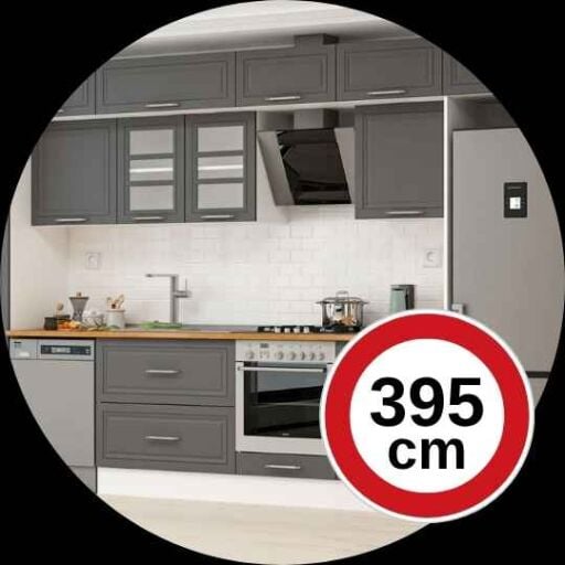 395 Cm Hazır Mutfak Dolabı