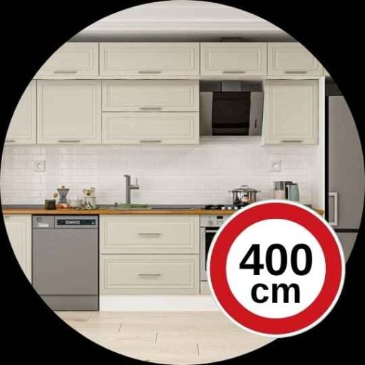 400 Cm Hazır Mutfak Dolabı