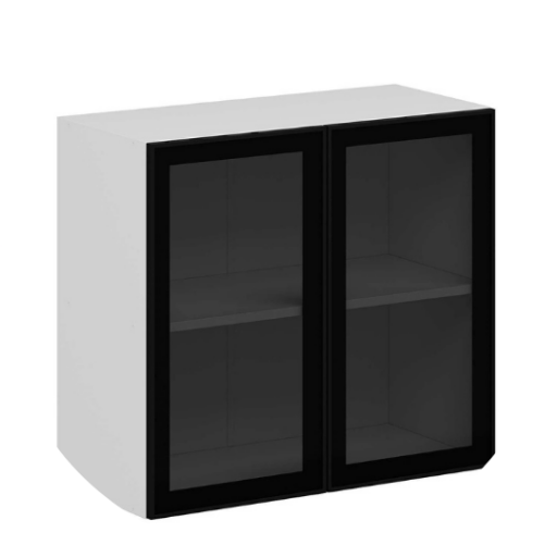 Cam Kapaklı Üst Dolap