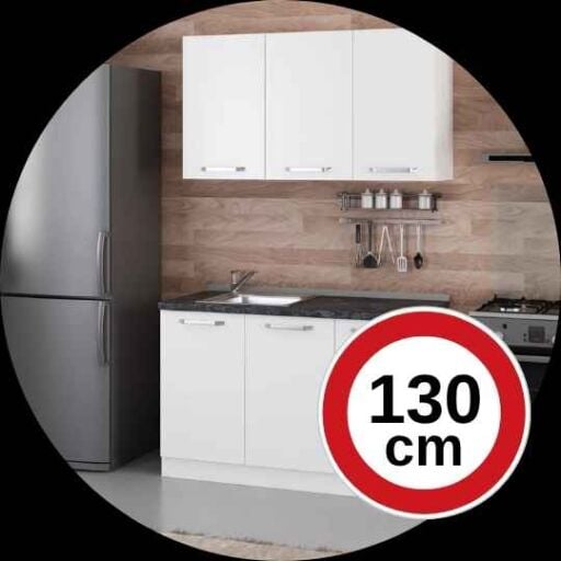 130 Cm Hazır Mutfak Dolabı