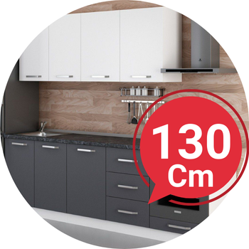130 Cm Hazır Mutfak Dolabı
