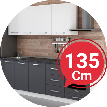 135 Cm Hazır Mutfak Dolabı