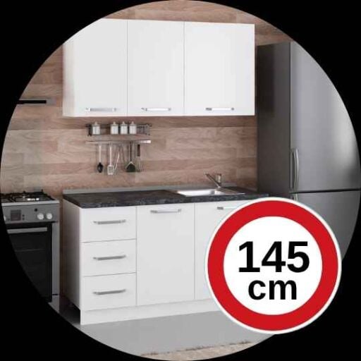 145 Cm Hazır Mutfak Dolabı