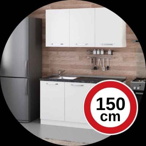 150 Cm Hazır Mutfak Dolabı