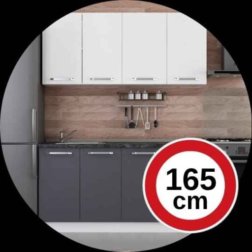 165 Cm Hazır Mutfak Dolabı