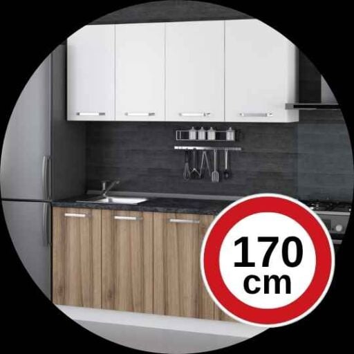 170 Cm Hazır Mutfak Dolabı