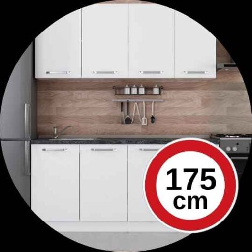 175 Cm Hazır Mutfak Dolabı