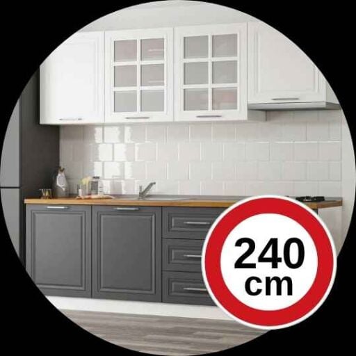240 Cm Hazır Mutfak Dolabı