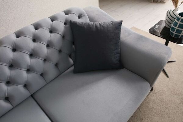 İlkbahar 2'li Koltuk Ayak Siyah