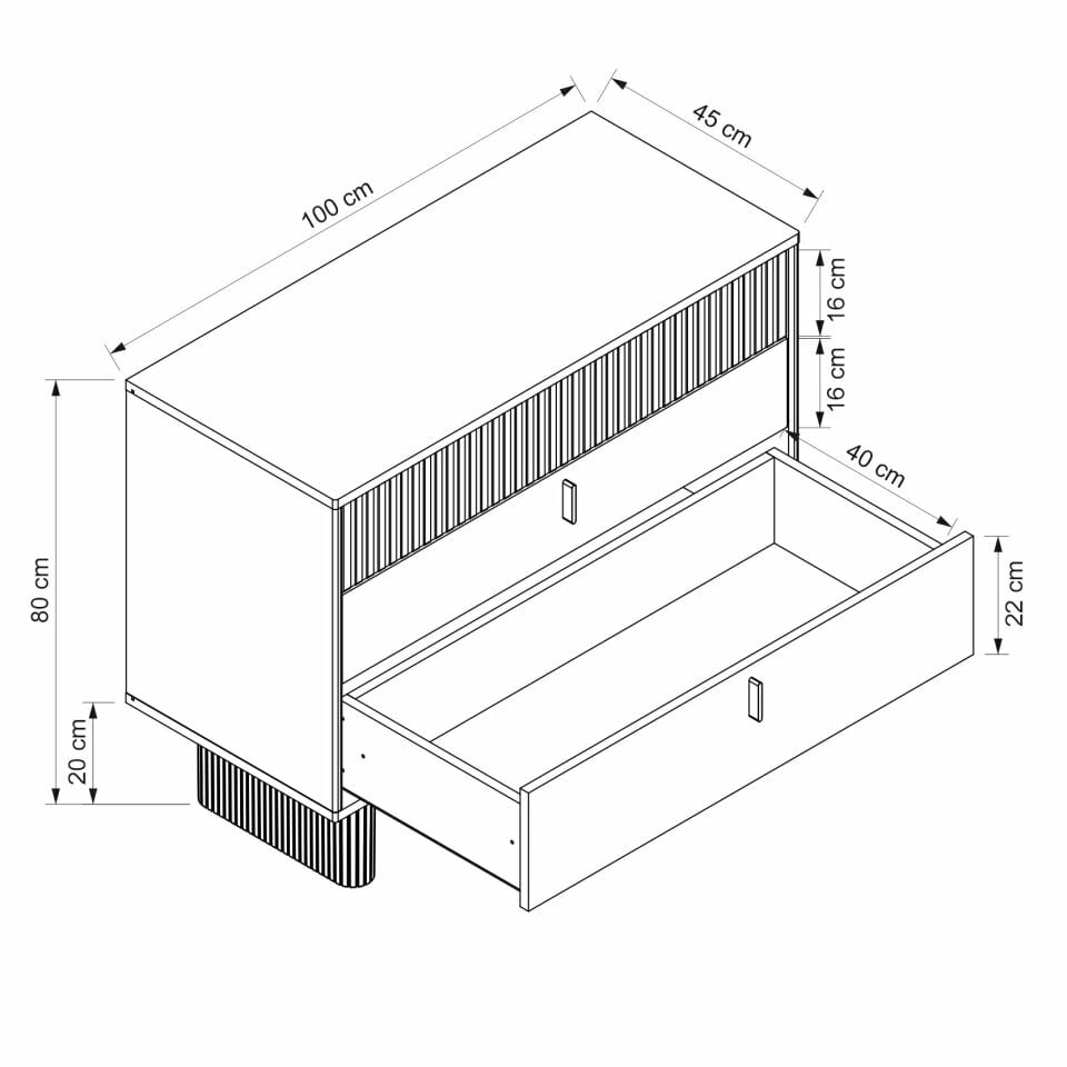 Valento Şifonyer 3Ç Mbrn-Aytaşı-Traverten