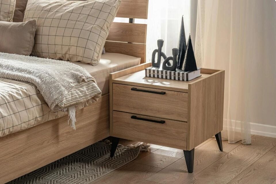 Ceramical KM1 Çekmeceli Komodin - Ebru
