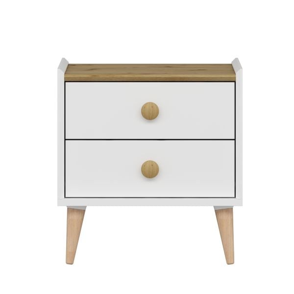 Mitra Komodin - Beyaz/Artisan