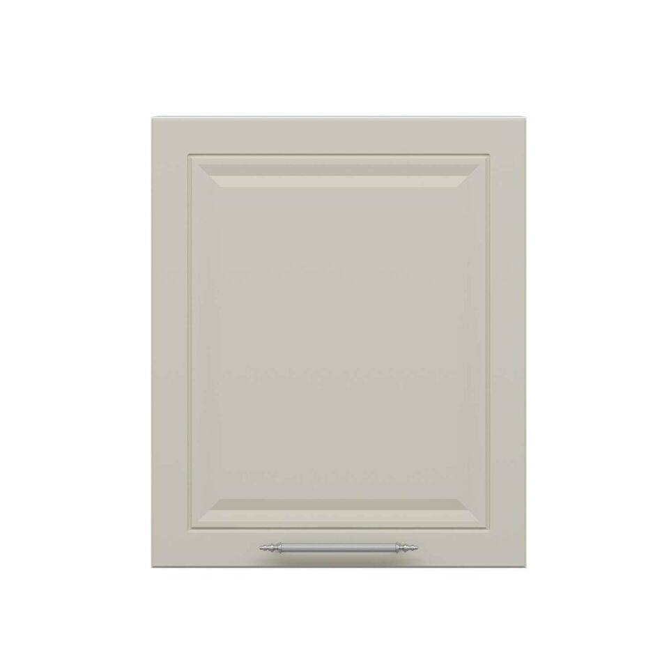 Alvinka Mutfak Modül Mbr_C Üst 1Dk1R 50-H60Cm Dolap Beyaz Kumtaşı Mdf