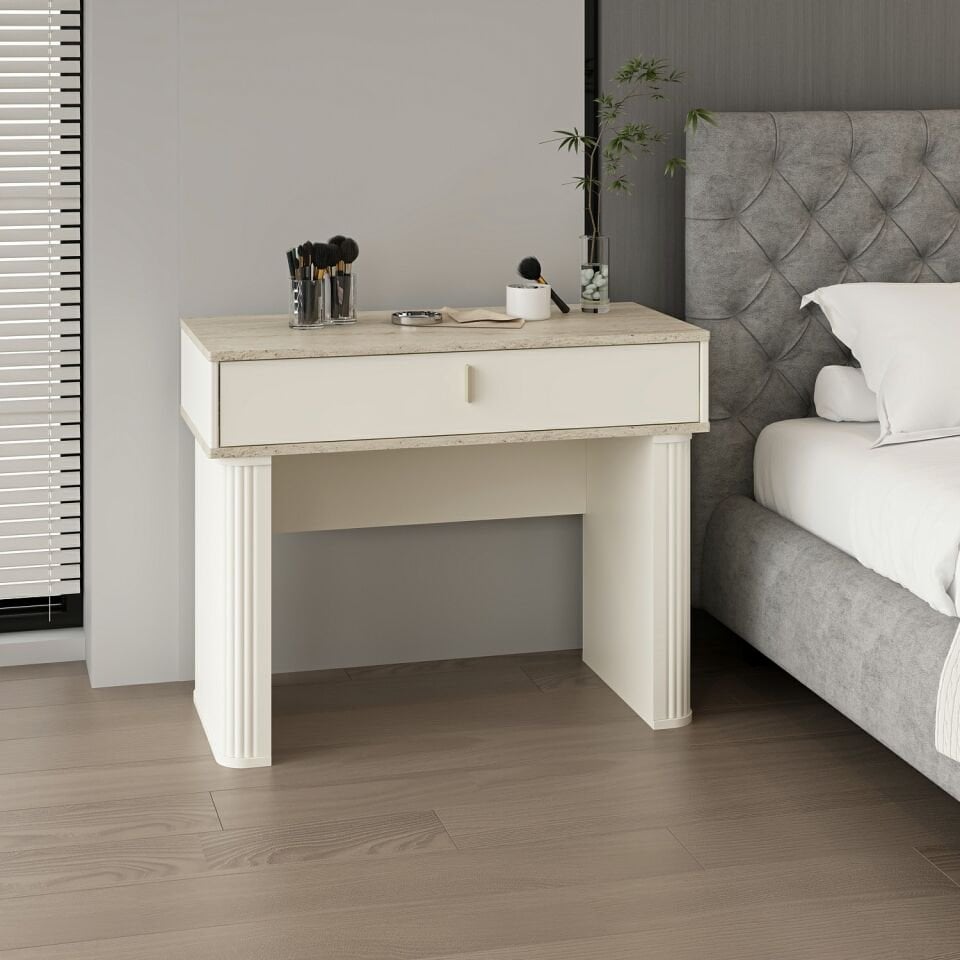 Valento Makyaj Masası-Aytaşı-Traverten