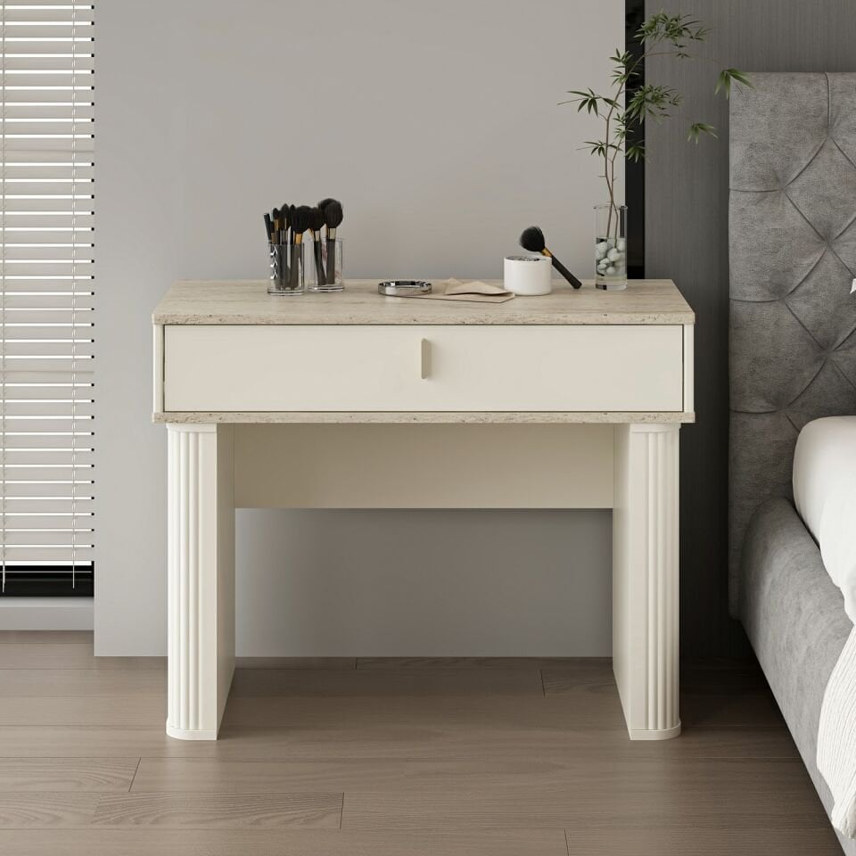 Valento Makyaj Masası-Aytaşı-Traverten