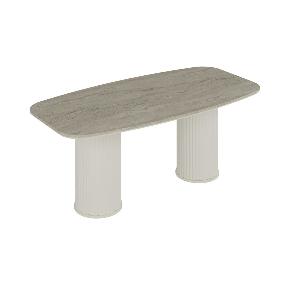 Valento Yemek Masası-Aytaşı-Traverten