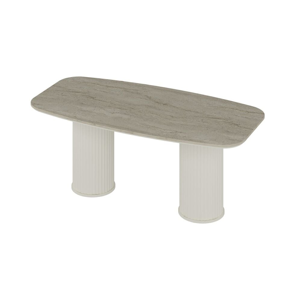 Valento Yemek Masası-Aytaşı-Traverten
